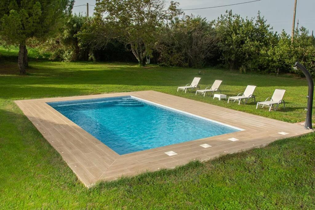 Casa Rural En Rupia Con Piscina Eksteriør billede