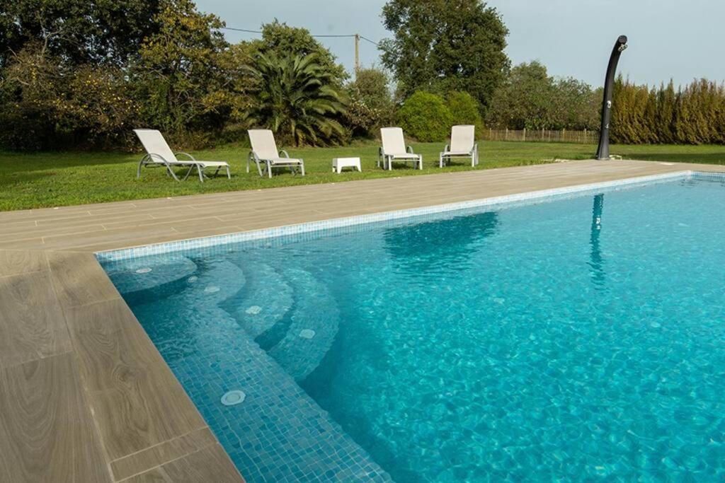 Casa Rural En Rupia Con Piscina Eksteriør billede